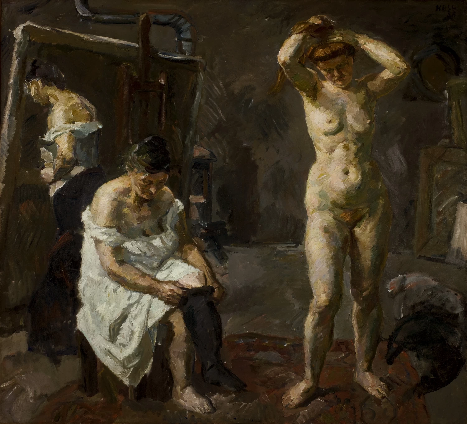 Tre donne nello studio, 1908 - Saint Louis Art Museum